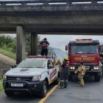 car crash and burns on n2