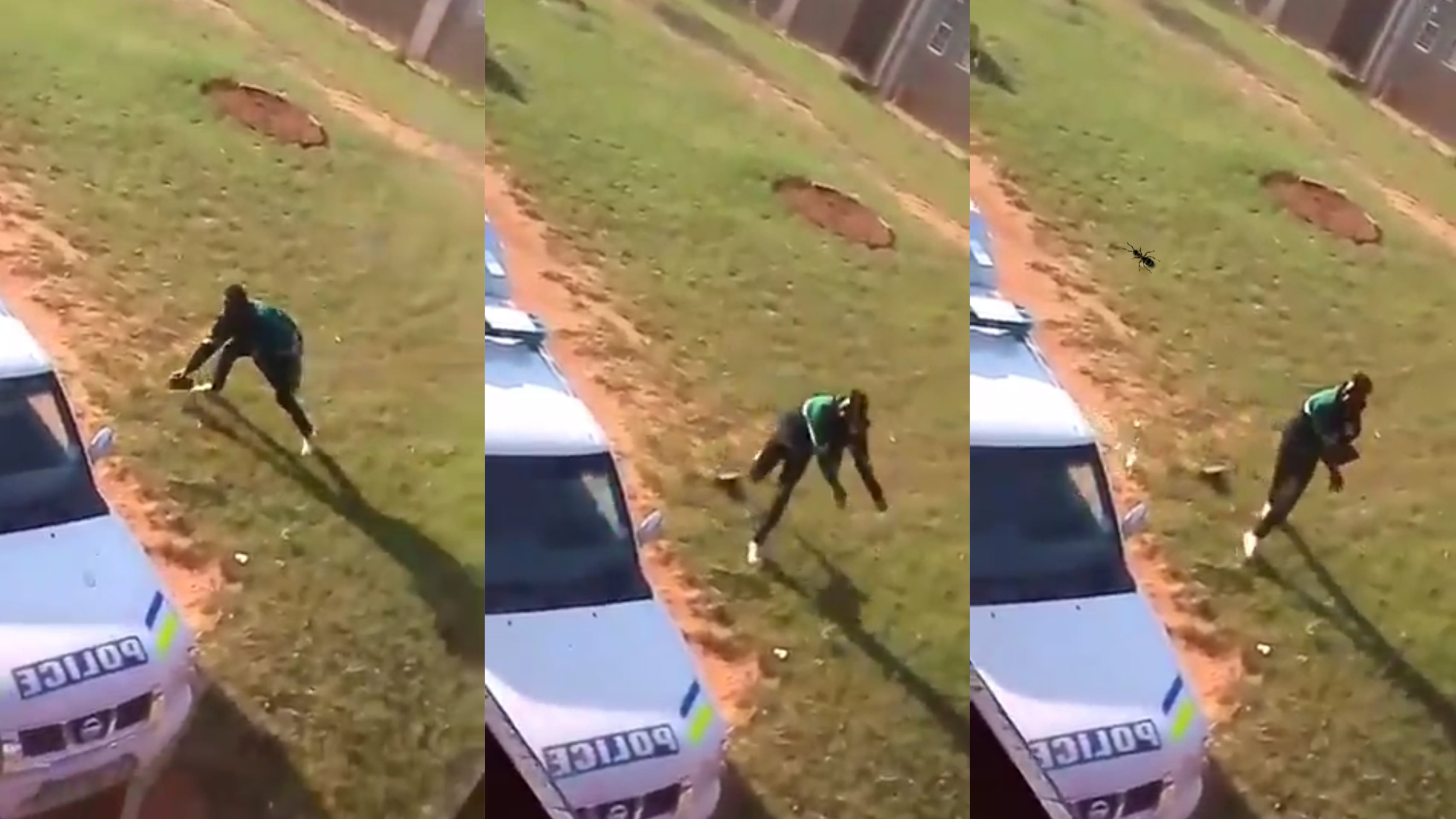 man attacks police and gets shot in mpumalanga