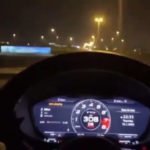 Audi driver clocks 308km/h