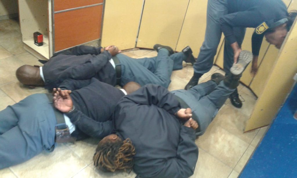 free state saps members arrested