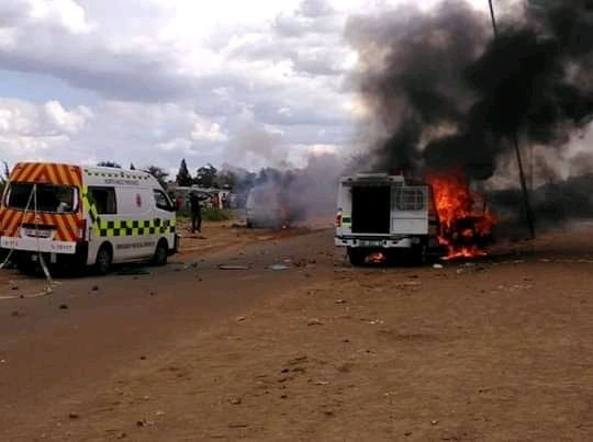 lichtenburg unrest after two children killed in accidents