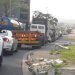 Heavy truck backlog at Durban harbour due to early arrival