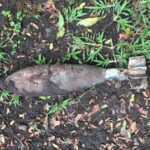 mortar bomb found at kloof home