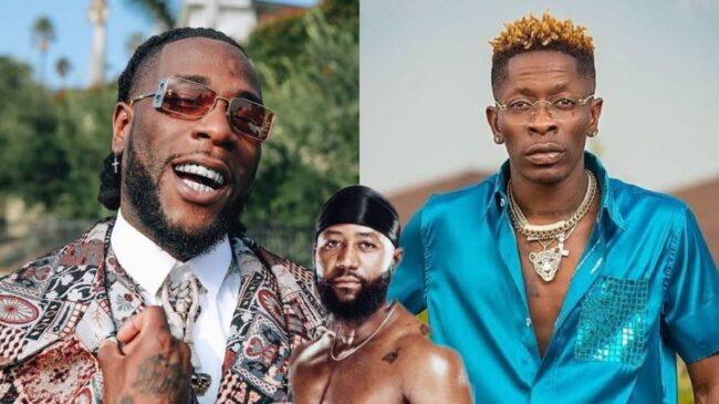 Burna boy vs shatta wale cassper nyovest