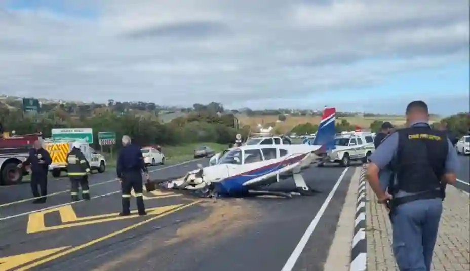 Two people seriously injured in Cape Town light plane crash